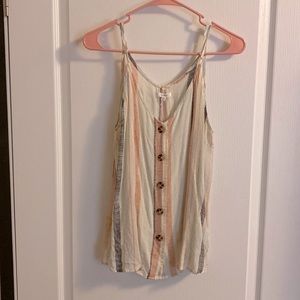 Maurices Striped Spaghetti Strap Blouse